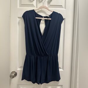 BCBGeneration Navy Blue Rumper